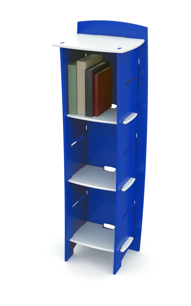 Picture of Legare Furniture LEGE-BCBC-103 Kids Bookcase - Blue