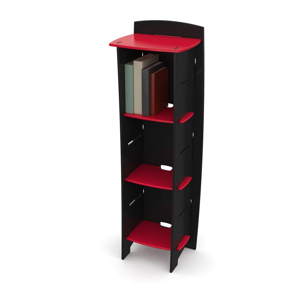 Picture of Legare Furniture LEGE-BCRM-103 Kids Bookcase - Red