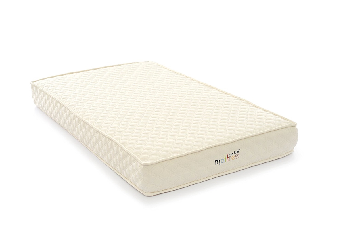 Picture of My First Mattress CM-MFRFQ-01 Memory Foam Crib Mattress with Quilted Waterproof Cover&#44; Off White