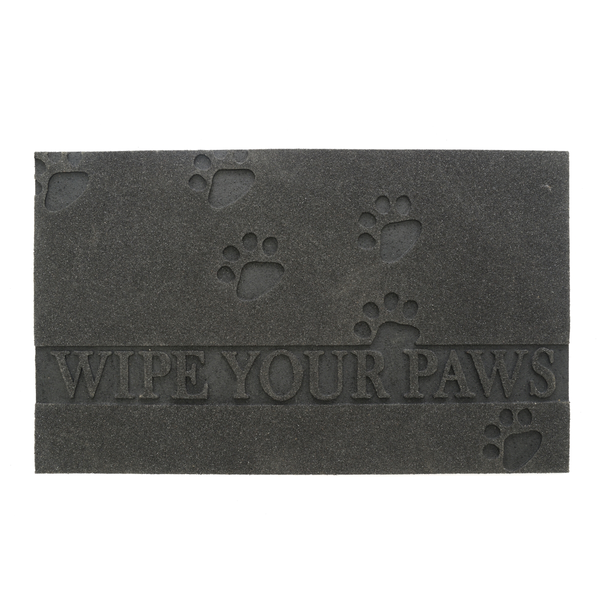 18 x 30 in. Recycled Rubber Doormat - Wipe Your Paws