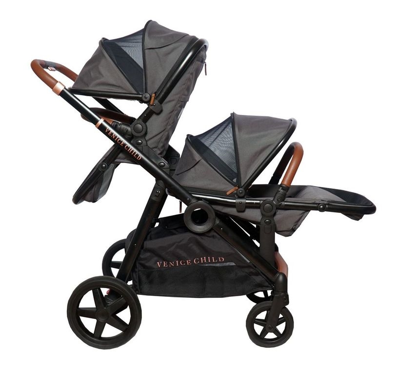 VCHD-MV302-01   Maverick Stroller Seat Gray/Twilight -  Venice Child