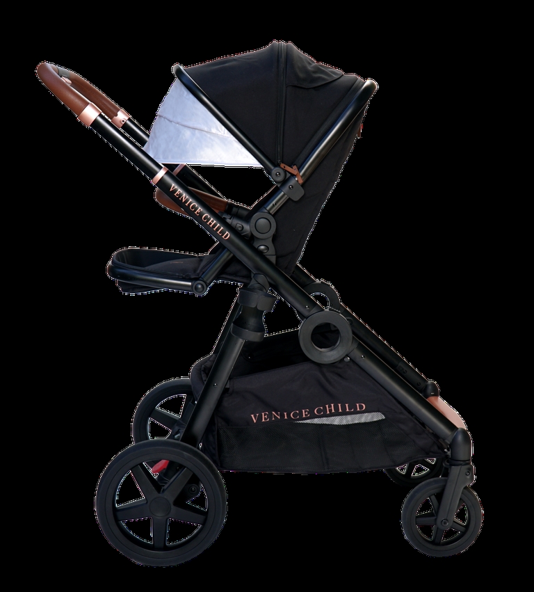 VCHD-MV03-01   Maverick Stroller Black/Eclipse -  Venice Child