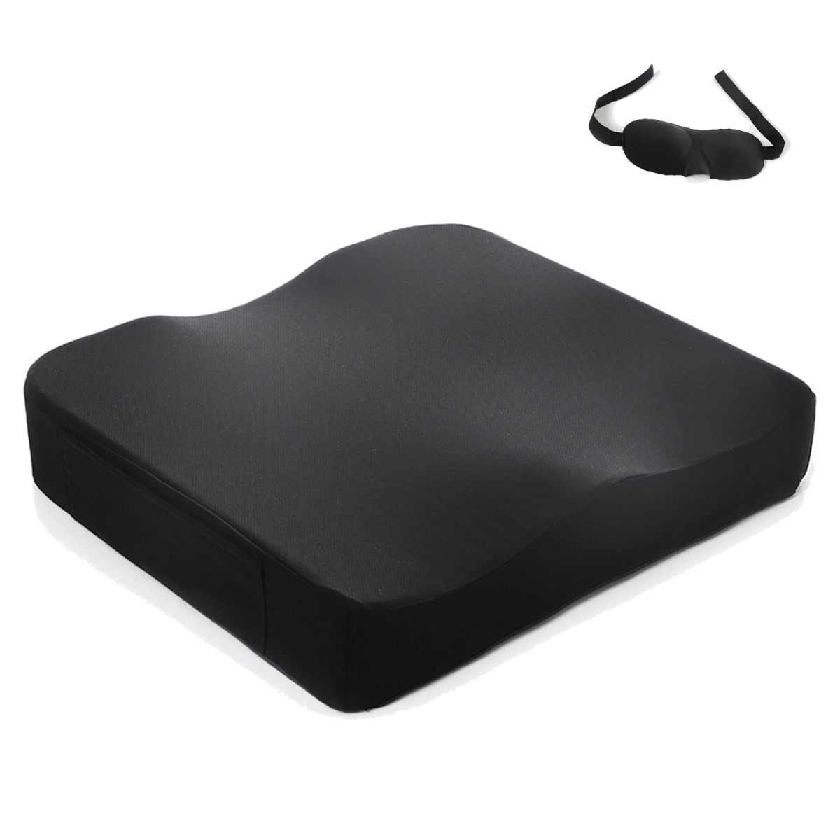 Picture of Stephan Roberts STRB-SC17X19C-08 Seat Cushion Charcoal Memory Foam
