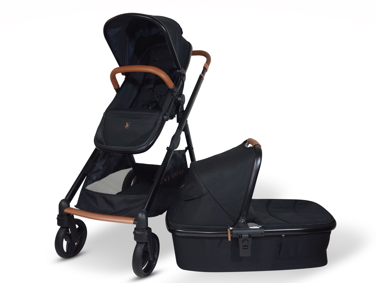 Ventura Single to Double Sit & Stand Stroller & Bassinet - Pack 2