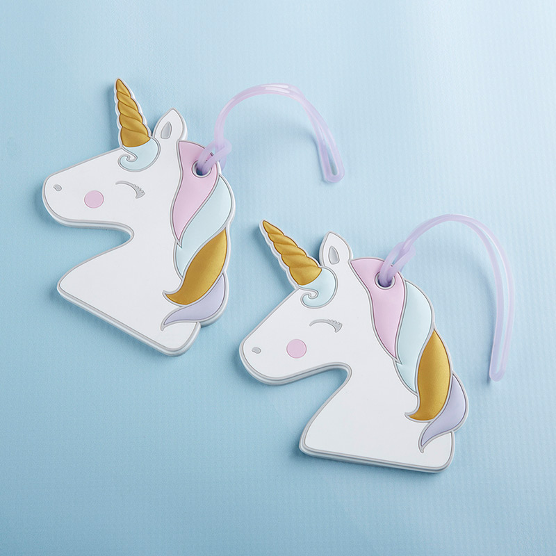 18181NA Unicorn Luggage Tag