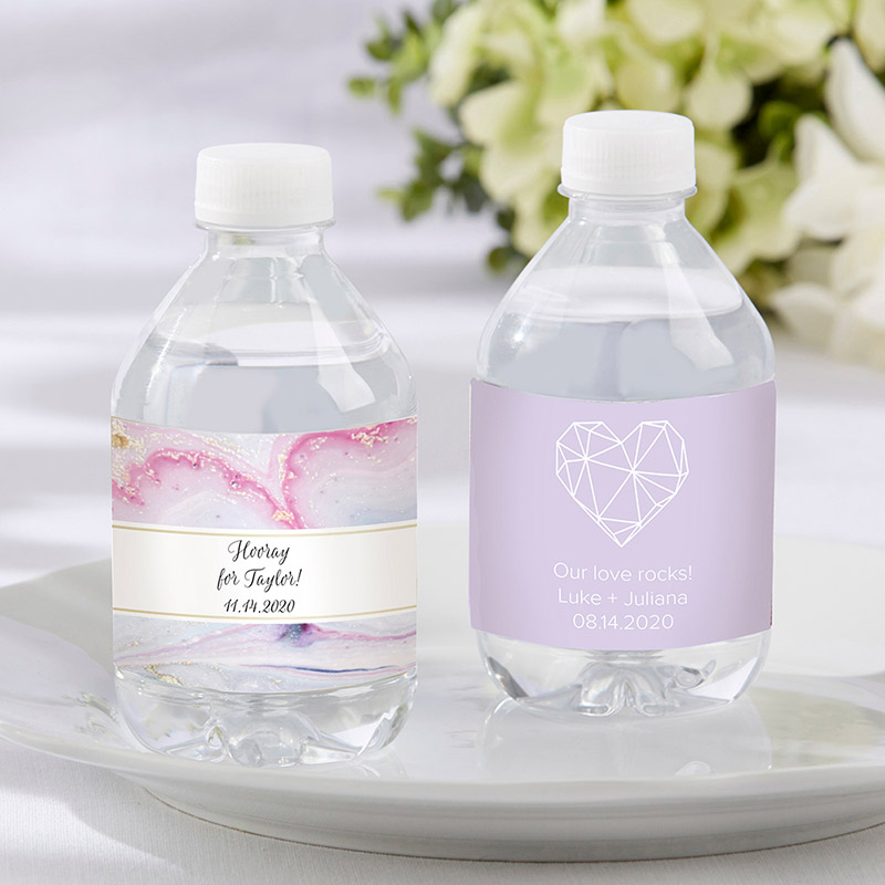 Picture of Kate Aspen 32203NA Personalized Water Bottle Labels - Elements