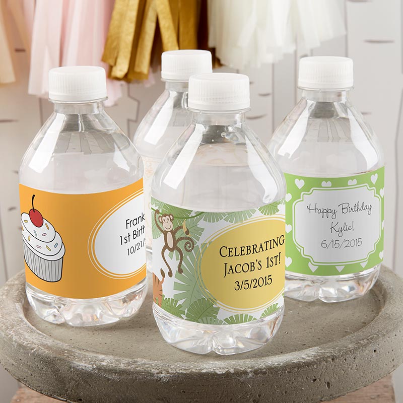 Picture of Kate Aspen 31327NA-BD Personalized Birthday Water Bottle Labels