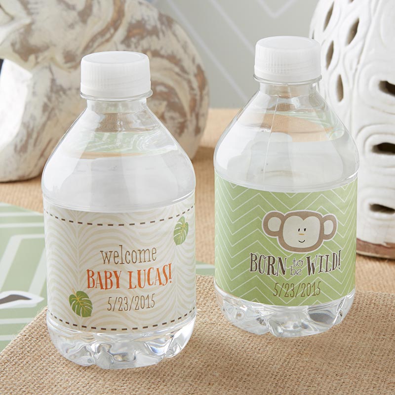Picture of Kate Aspen 31338NA Kates Born to Be Wild Water Bottle Labels