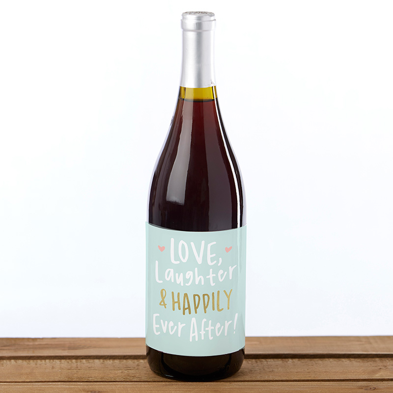 Picture of Kate Aspen 32217NA Bridal Shower Wine Bottle Label, Set of 6