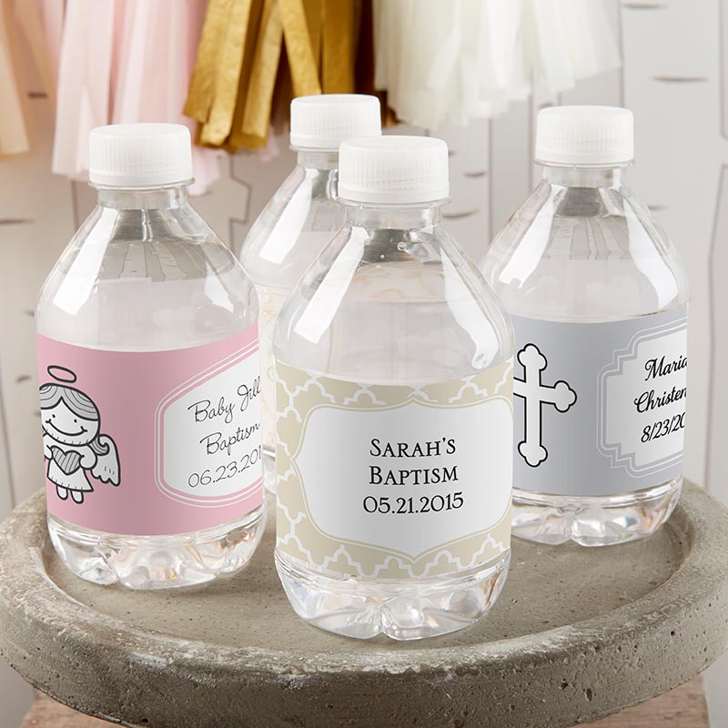 Picture of Kate Aspen 31326NA-RL Personalized Religious Water Bottle Labels