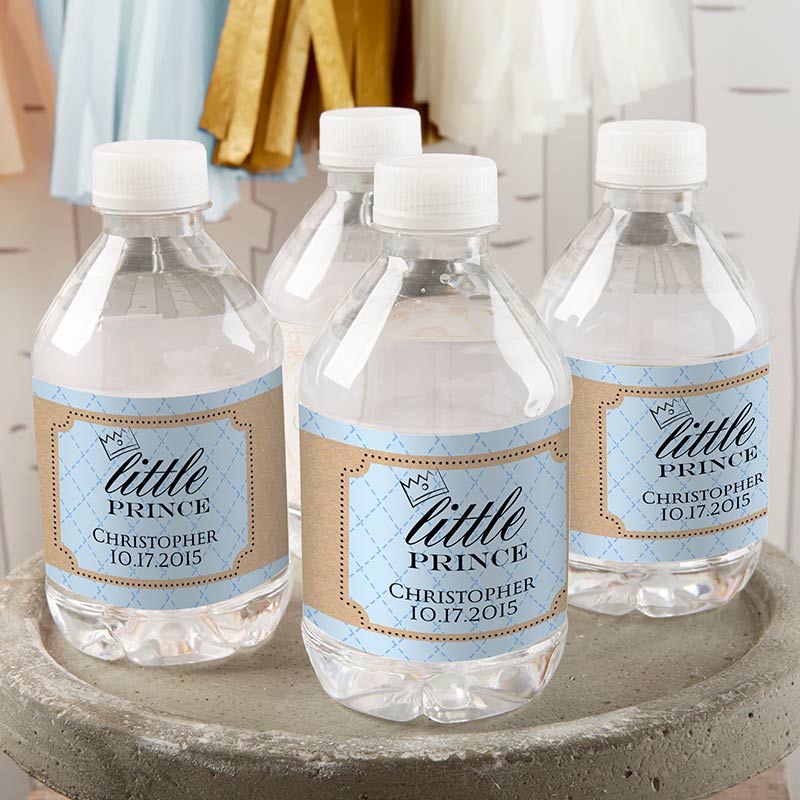 Picture of Kate Aspen 31534NA Personalized Water Bottle Labels - Little Prince