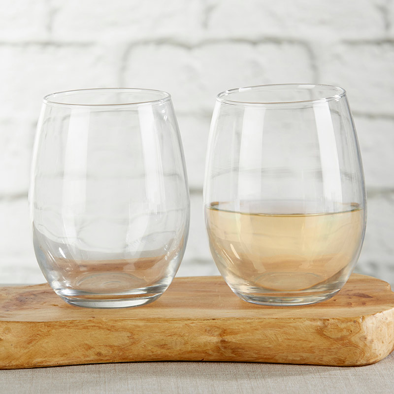 30009NA-DIY 9 oz Stemless Wine Glass - DIY -  Kate Aspen