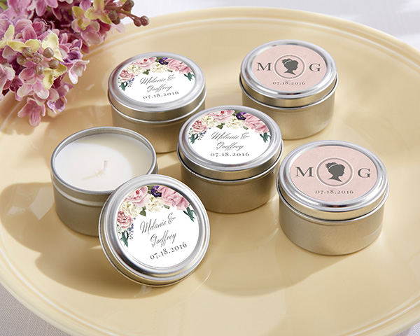Picture of Kate Aspen 20155NA-EG Personalized Travel Candle - English Garden