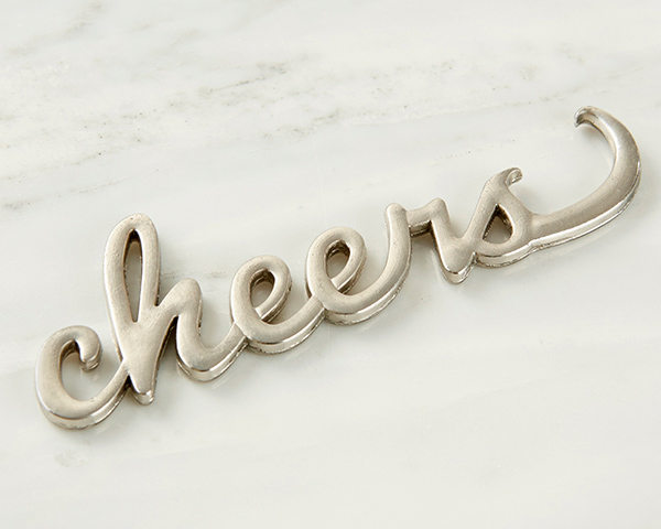 Picture of Kate Aspen 11317SV Cheers Silver Bottle Opener