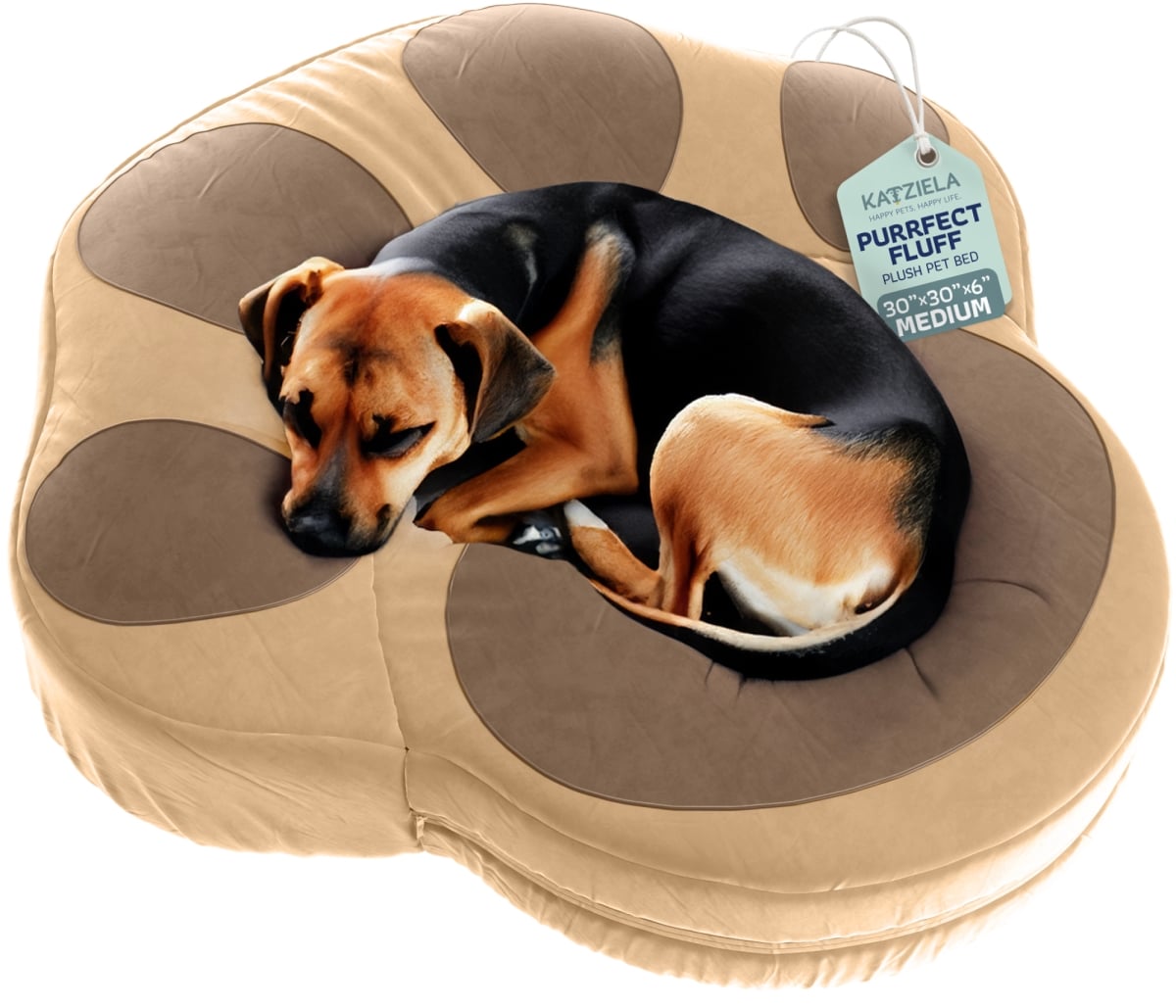 KAT-PFCCM Paw Shaped Pet Bed