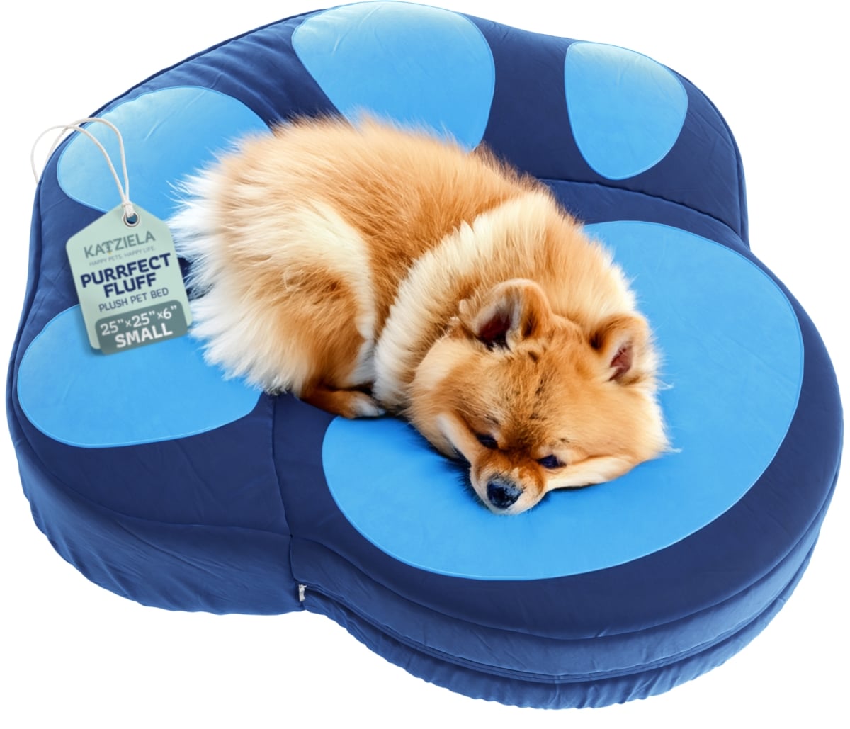 KAT-PFBVS Paw Shaped Pet Bed
