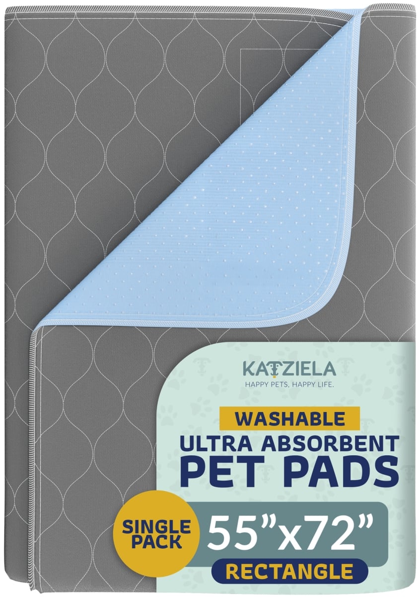 KAT-WPPGW-55x72-1 Washable Pee Pads  55  72 (1 Pack)