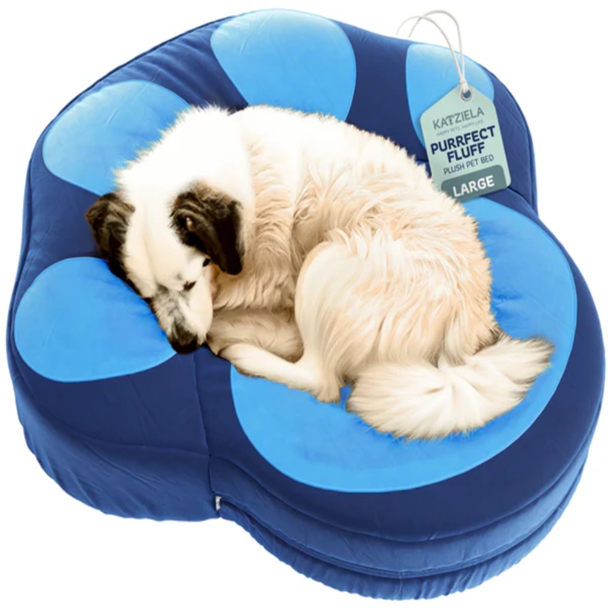 KAT-PFBVL Paw Shaped Pet Bed