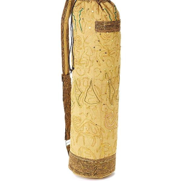 OM101030-Yellow Yoga Hand Crafted Chic Bags - Yellow