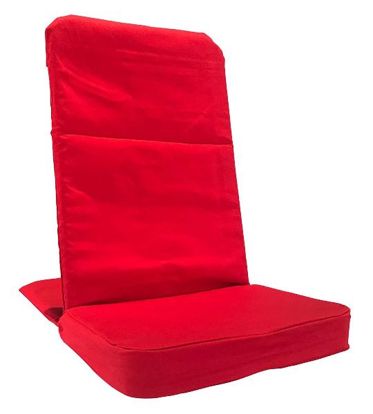 Picture of OMSutra OM303030-Red Meditation Folding Chair - Red