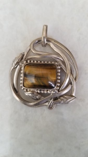 Great Gifts Handcrafted Silver Pendant for Mothers Day