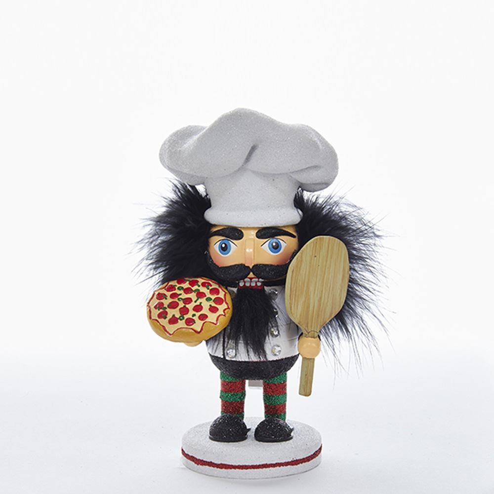 Hollywood Pizza Guy Nutcracker - 8 in.