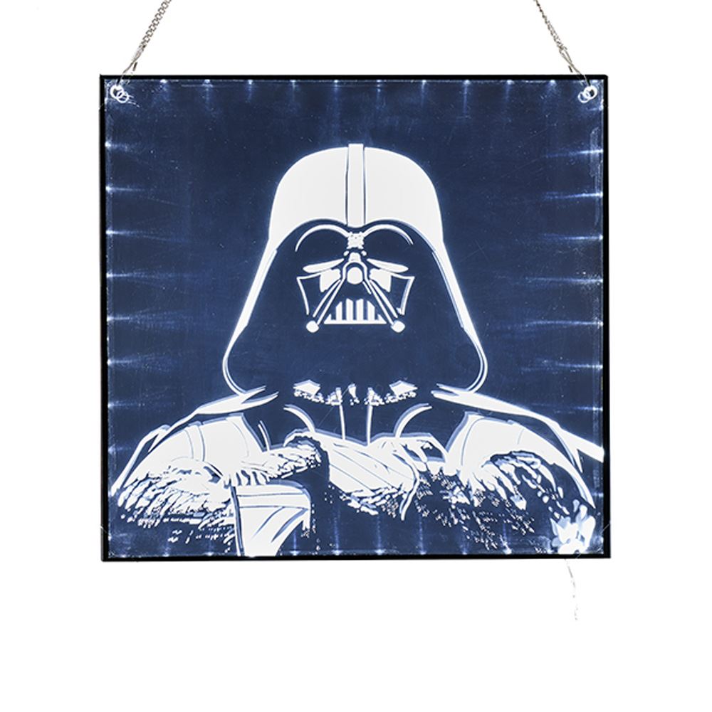 Darth Vader LED Light-Up Wall Decor - 15 in.