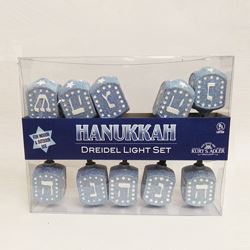 Kurt S. Adler  UL 10-Light Hanukkah Dreidel Light Set
