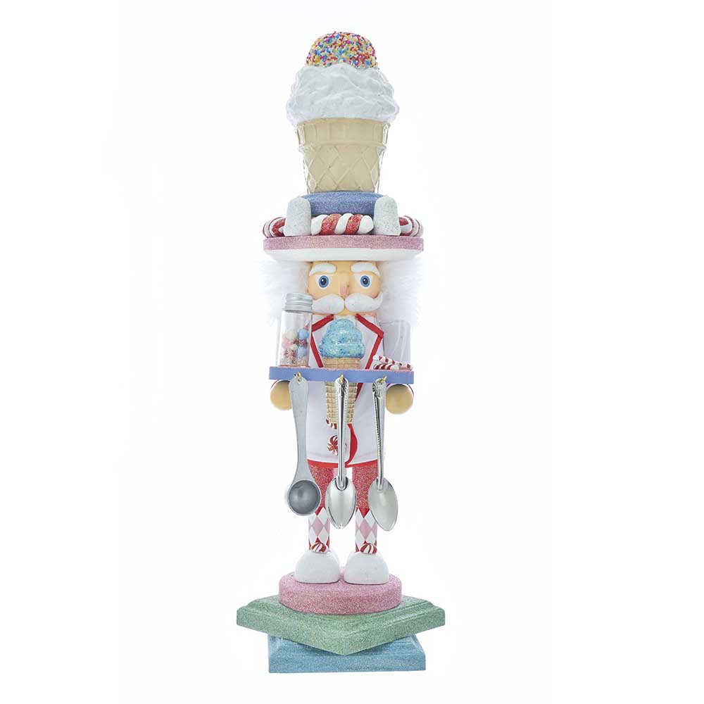 19 in. Ice Cream Nutcracker
