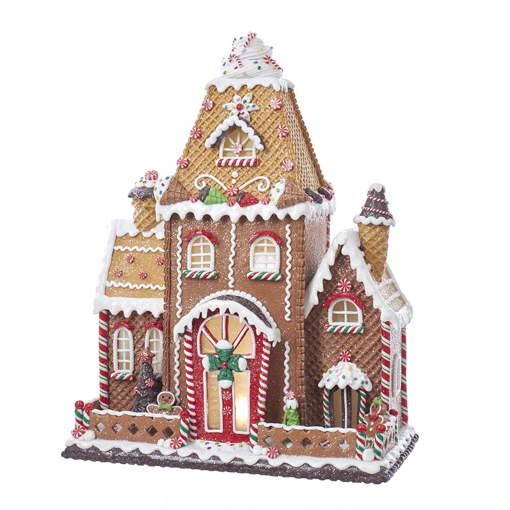 Fancy Clay Dough Gingerbread House
