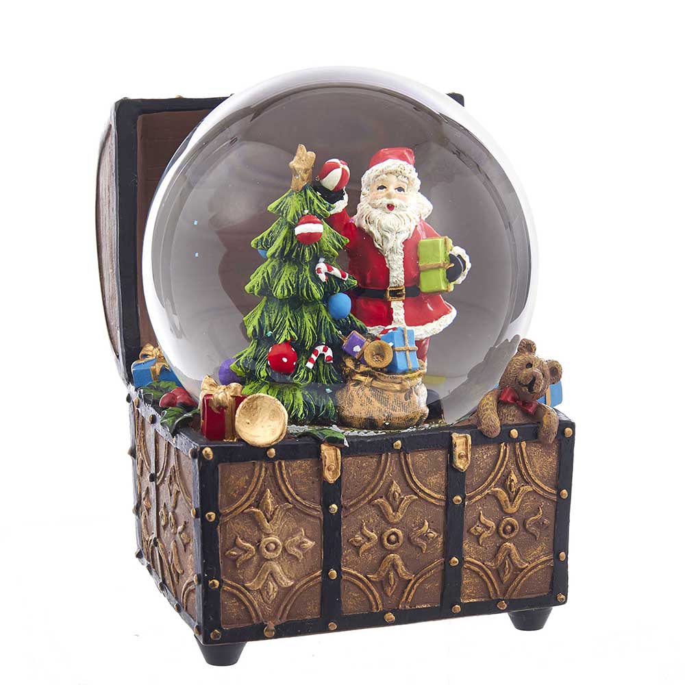 100 mm Santa Figurine Musical Water Globe
