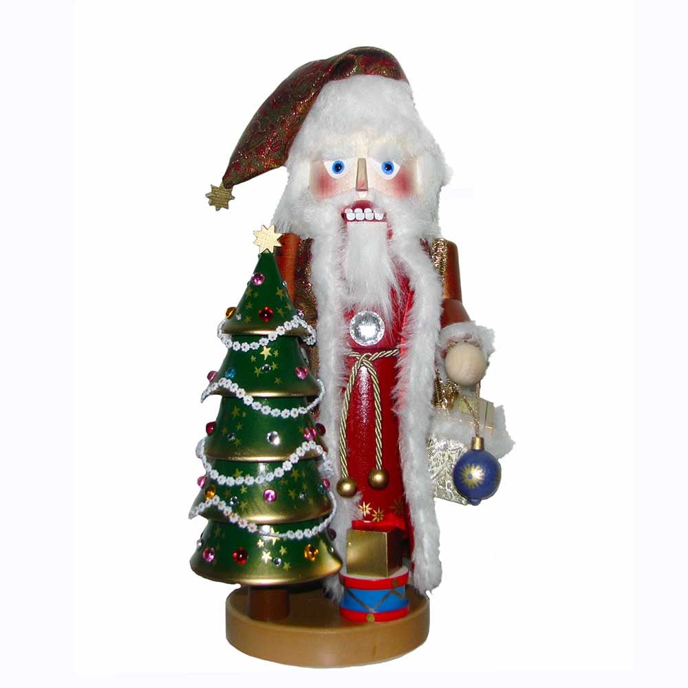 17 in. Steinbach O Tannenbaum Musical Santa Nutcracker