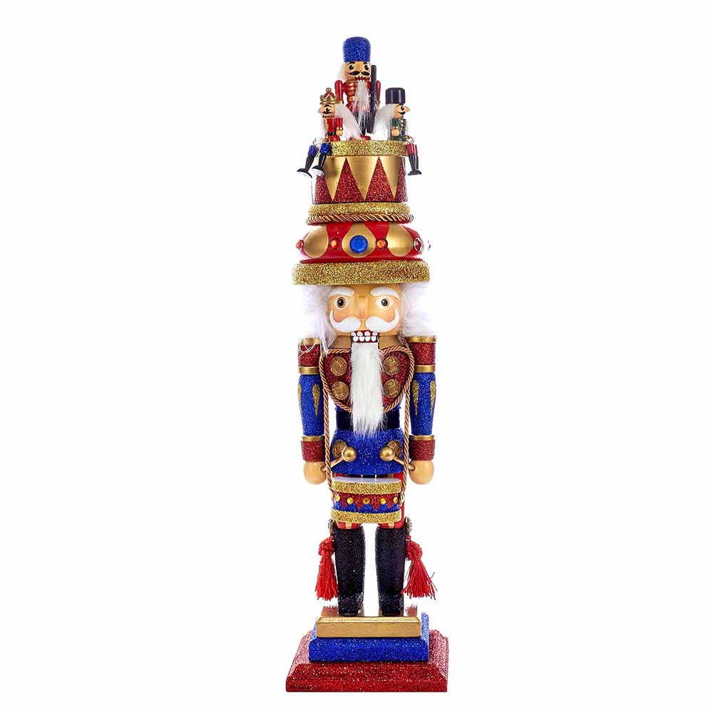 20 in. Hollywood Music Box Hat Nutcracker