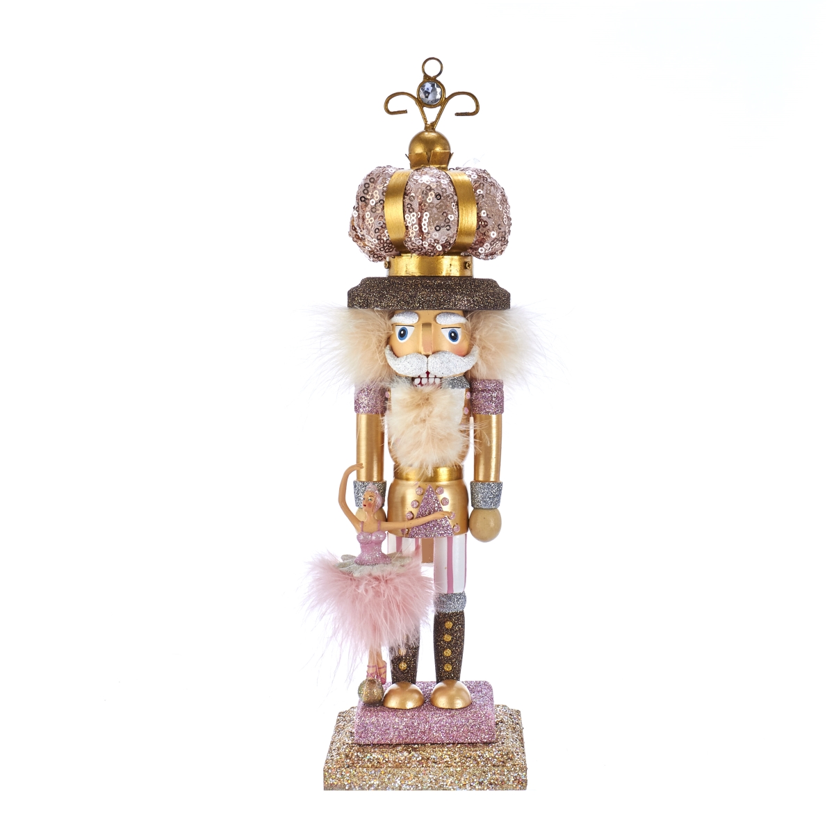 Picture of Hollywood Nutcrackers HA0474 14 in. Ballet & Crown Nutcracker