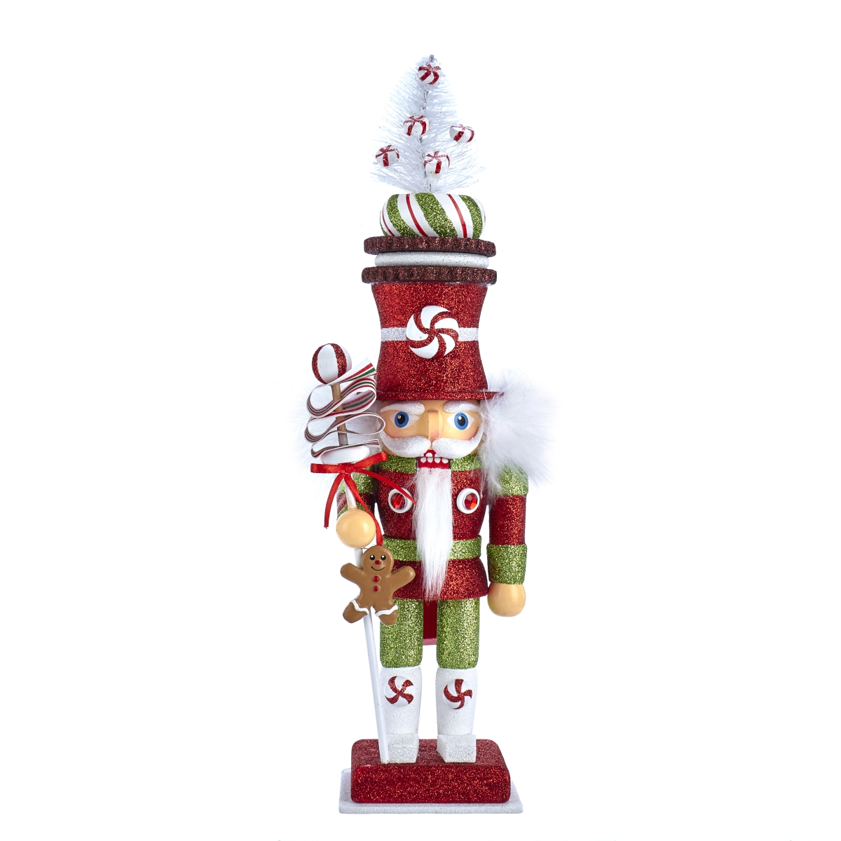 Picture of Hollywood Nutcrackers HA0491 13.5 in. Candy Soldier Nutcracker