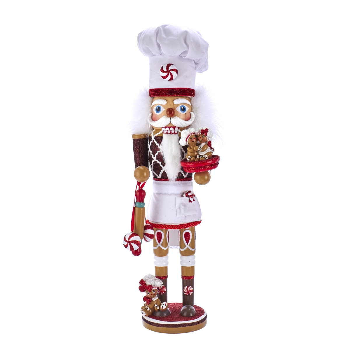 Picture of Hollywood Nutcrackers HA0495 15.5 in. Gingerbread Chef Nutcracker