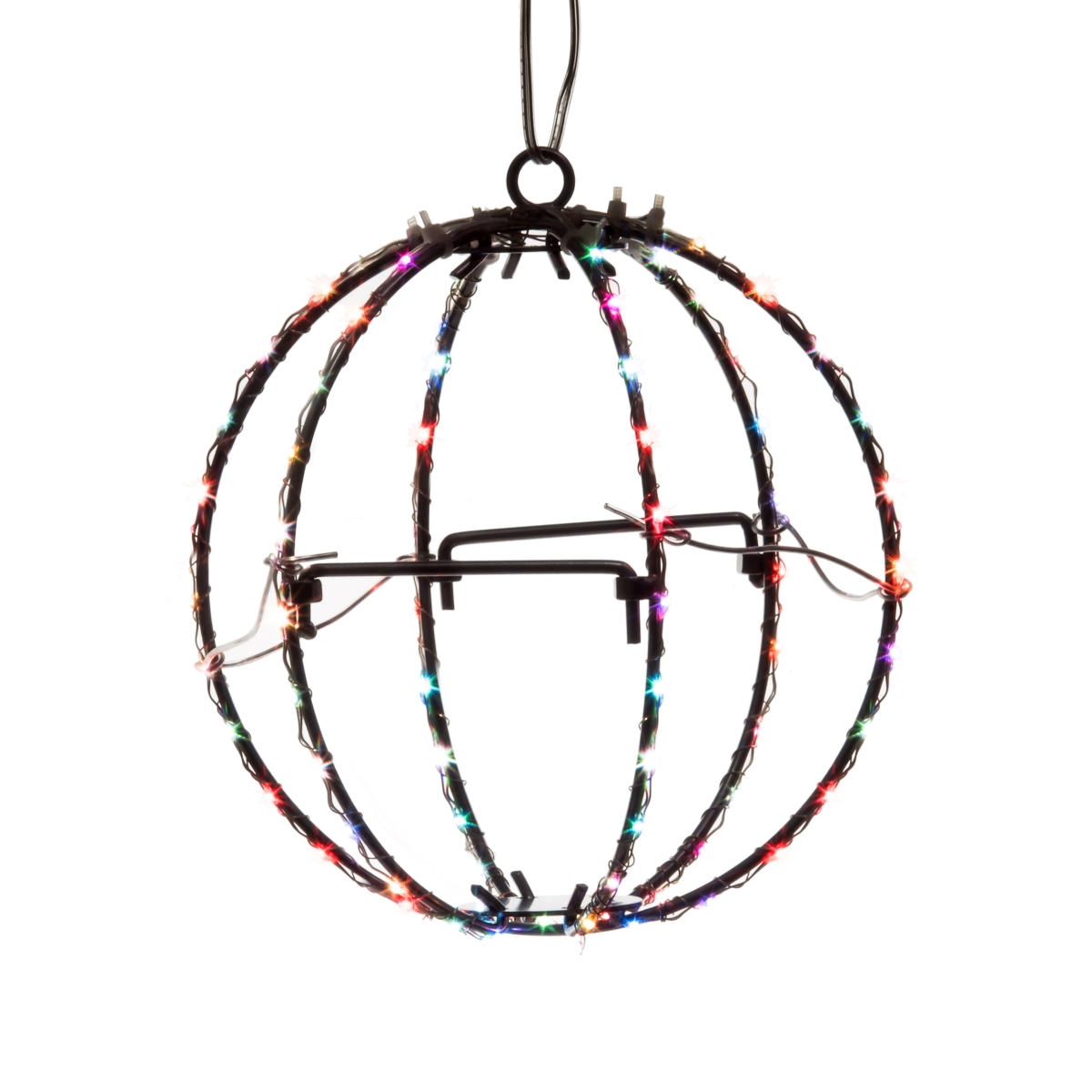 6 in. RGB LED Foldable Metal Sphere