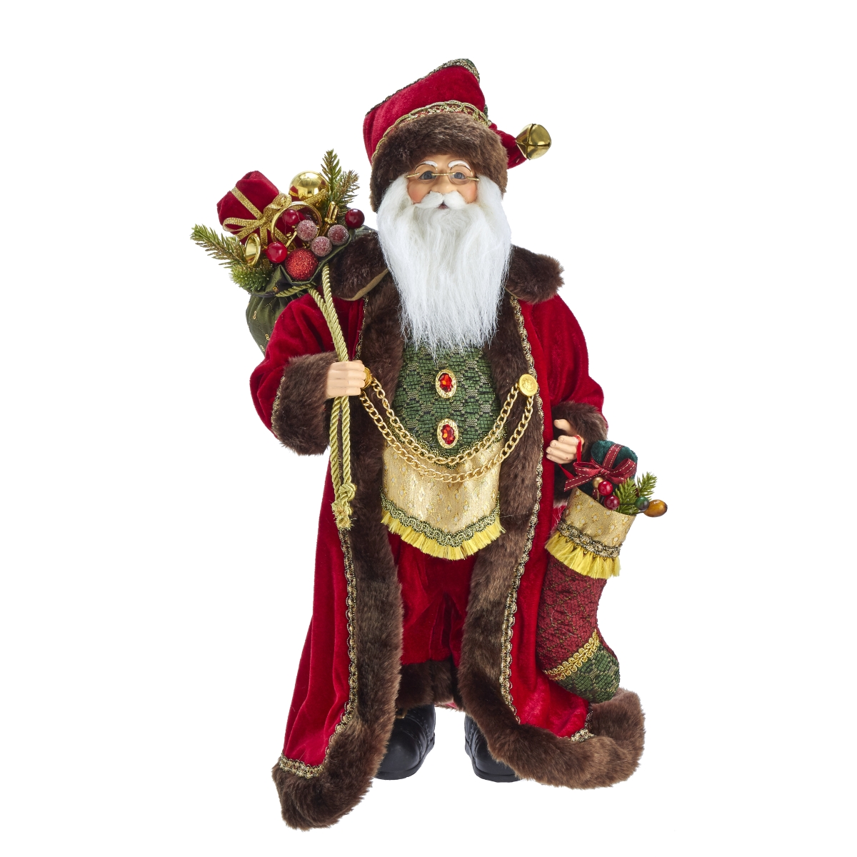 18 in. Kringle Klaus Elegant Santa