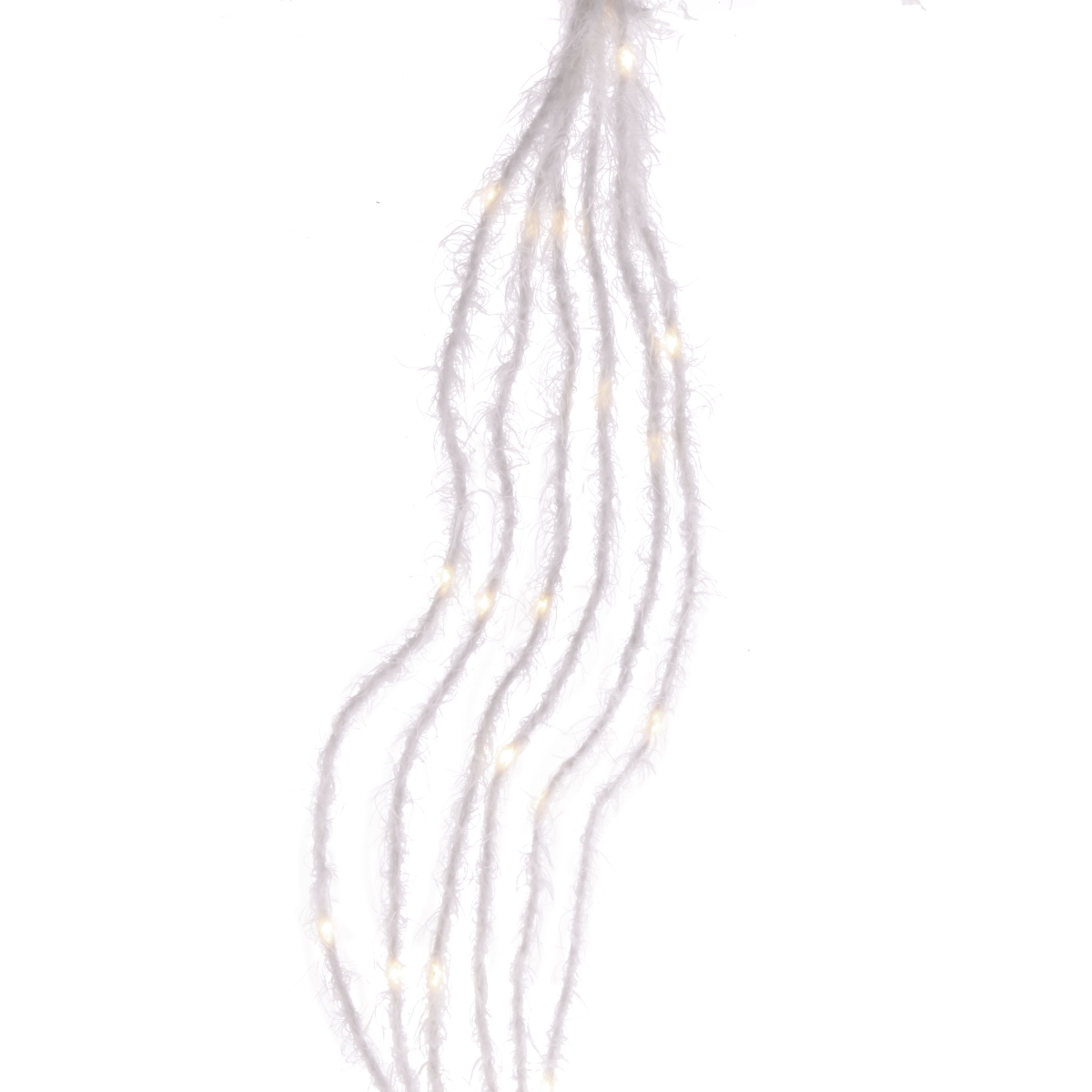 120-Light Warm White Fuzzy Multi Strand LED Set