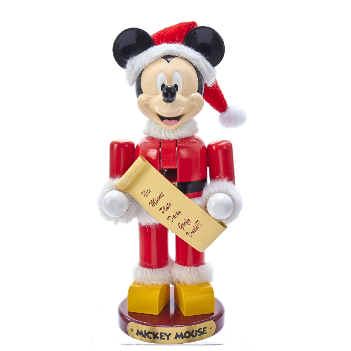 Picture of Disney DN6191L 10 in. Santa Mickey Mouse Nutcracker