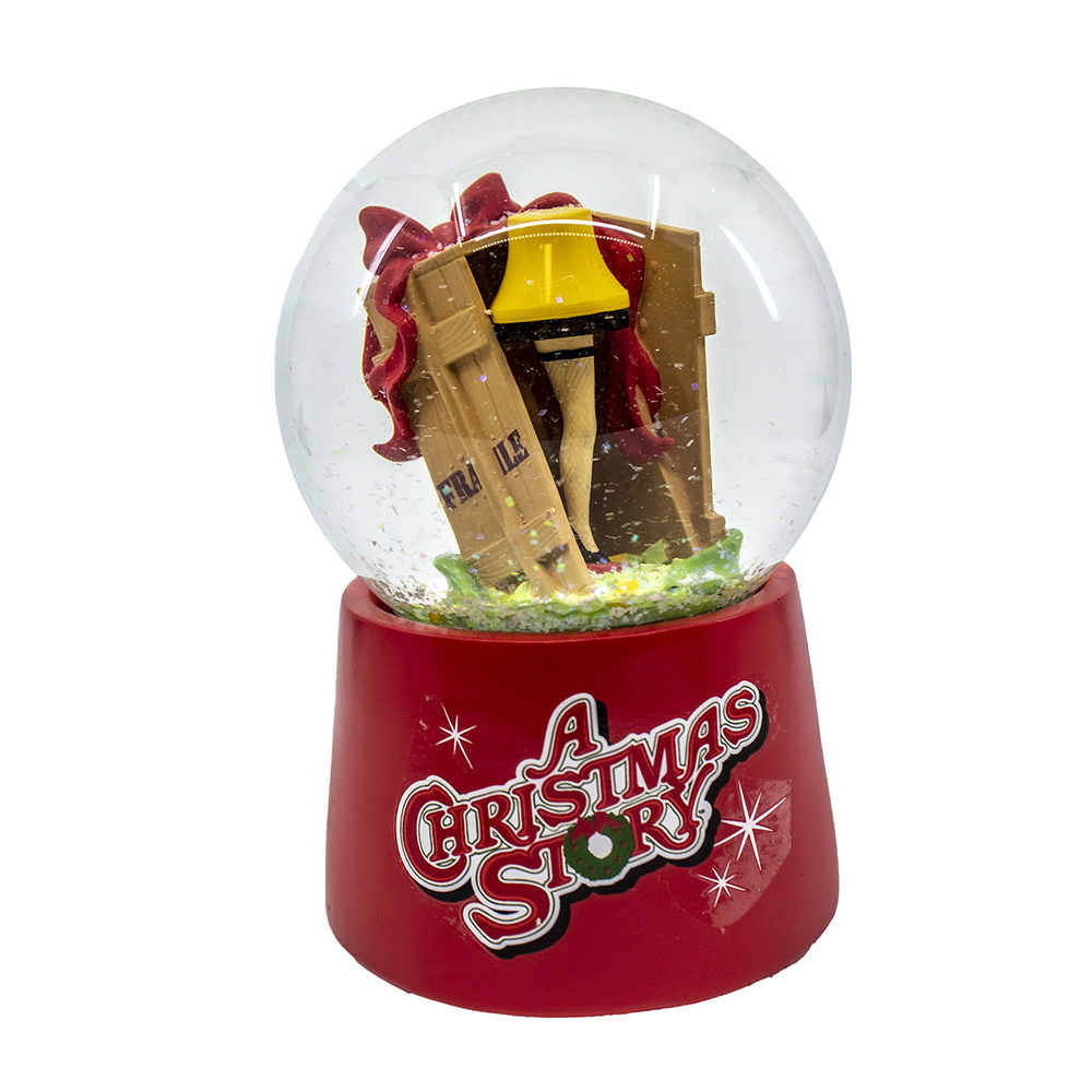 Picture of A Christmas Story CS8201 100 mm Musical Leg Lamp Waterglobe