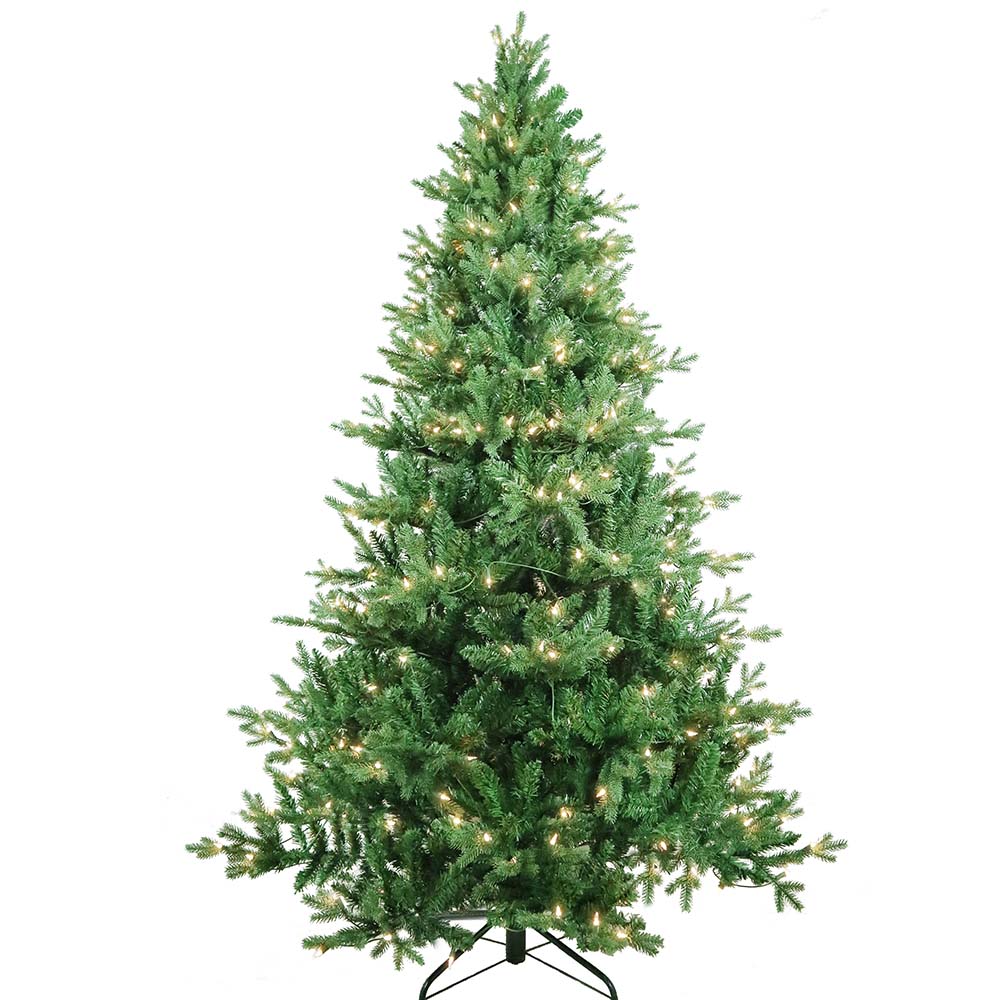 Kurt S. Adler TR3241PLC 7 ft. Pre-Lit Clear Incandescent Jackson Pine Tree