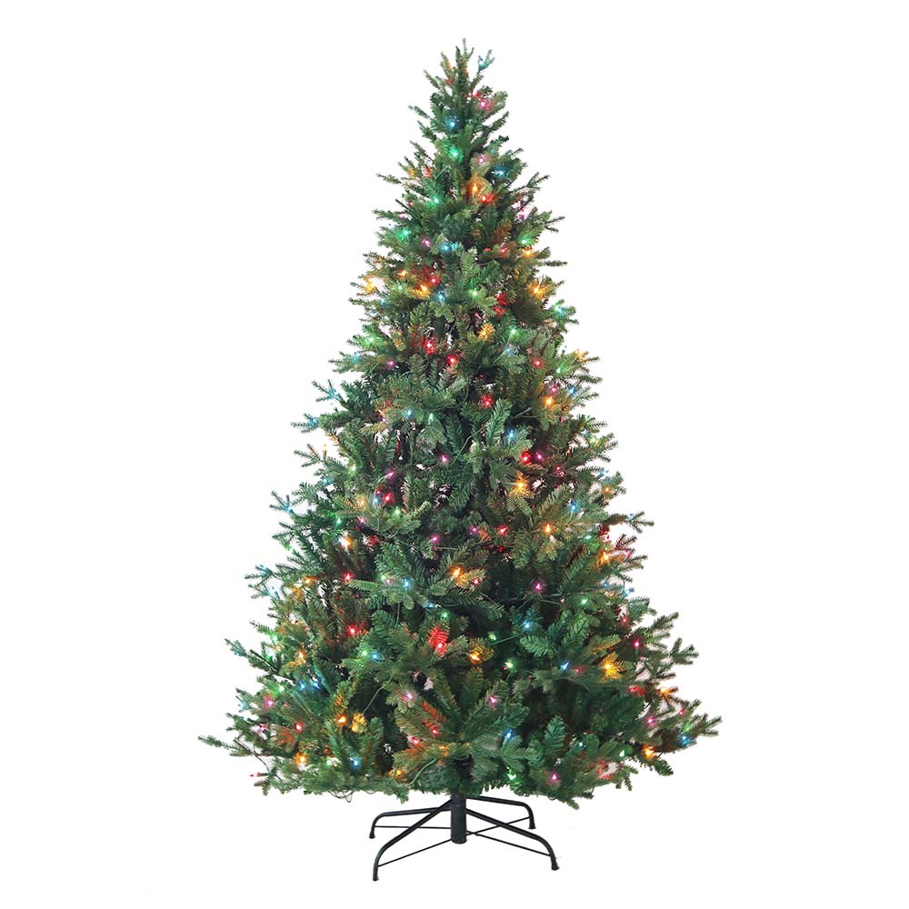 Kurt S. Adler TR3241PLM 7 ft. Pre-Lit Multi Color Incandescent Jackson Pine Tree