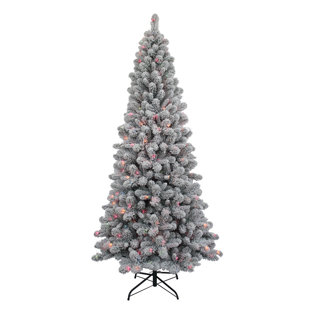 Kurt S. Adler TR70702FPLM 7 ft. Pre-Lit Multi Color New Brunswick Tree -  kurt S Adler Inc