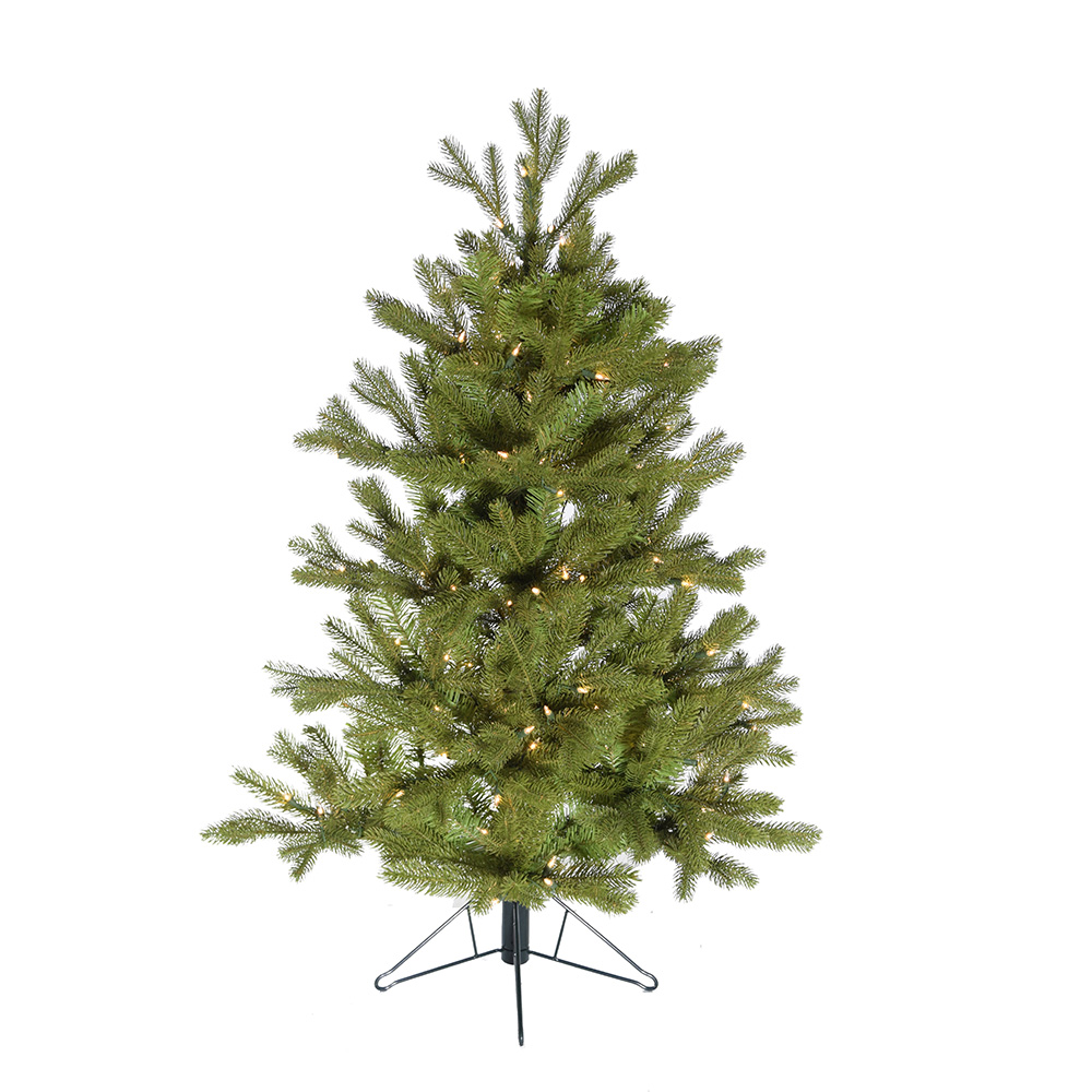 Kurt S. Adler TR2380 5 ft. Pre-Lit PE Half Tree with Stand