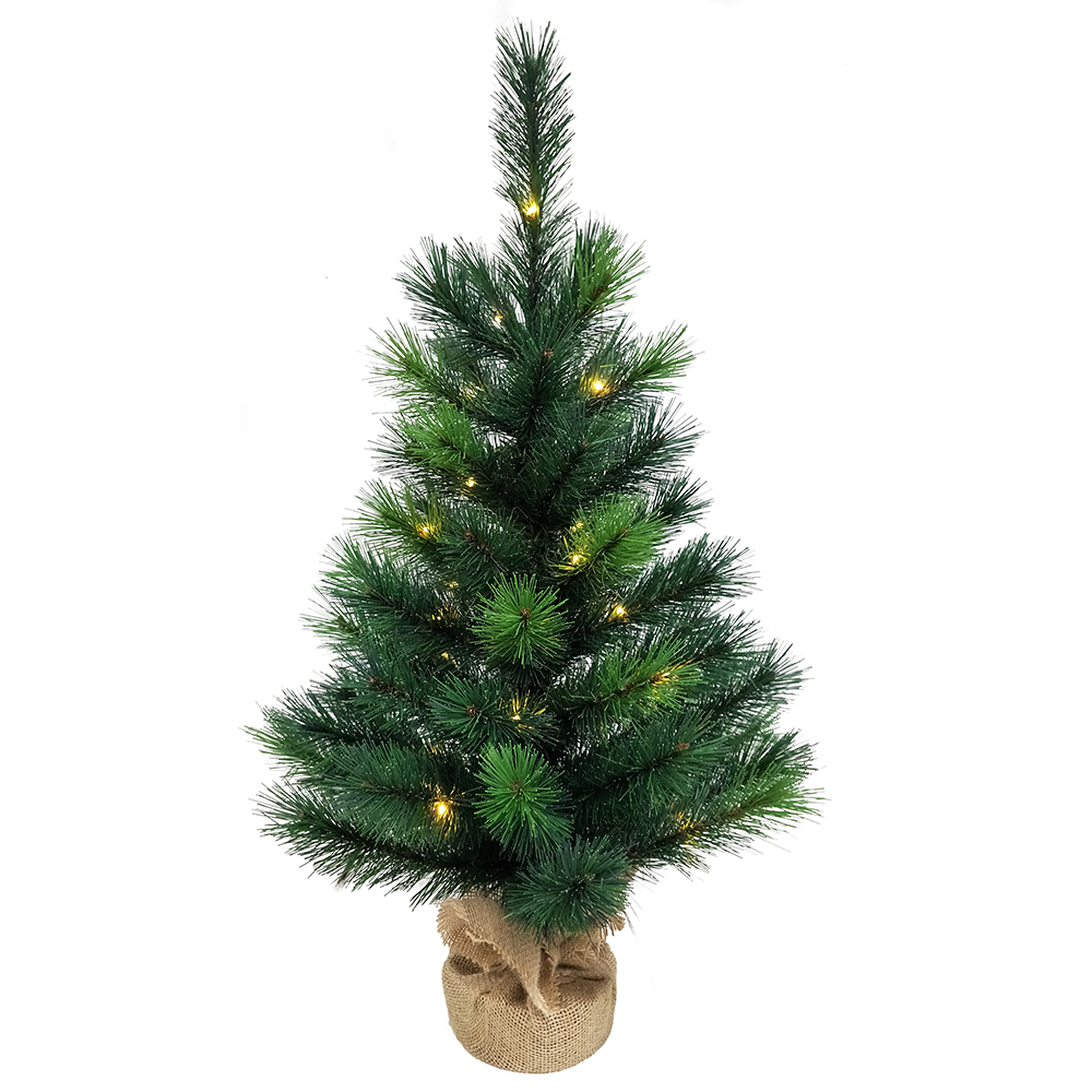 Kurt S. Adler TR1404 2.5 ft. Battery-Operated Miniature Pine Tree
