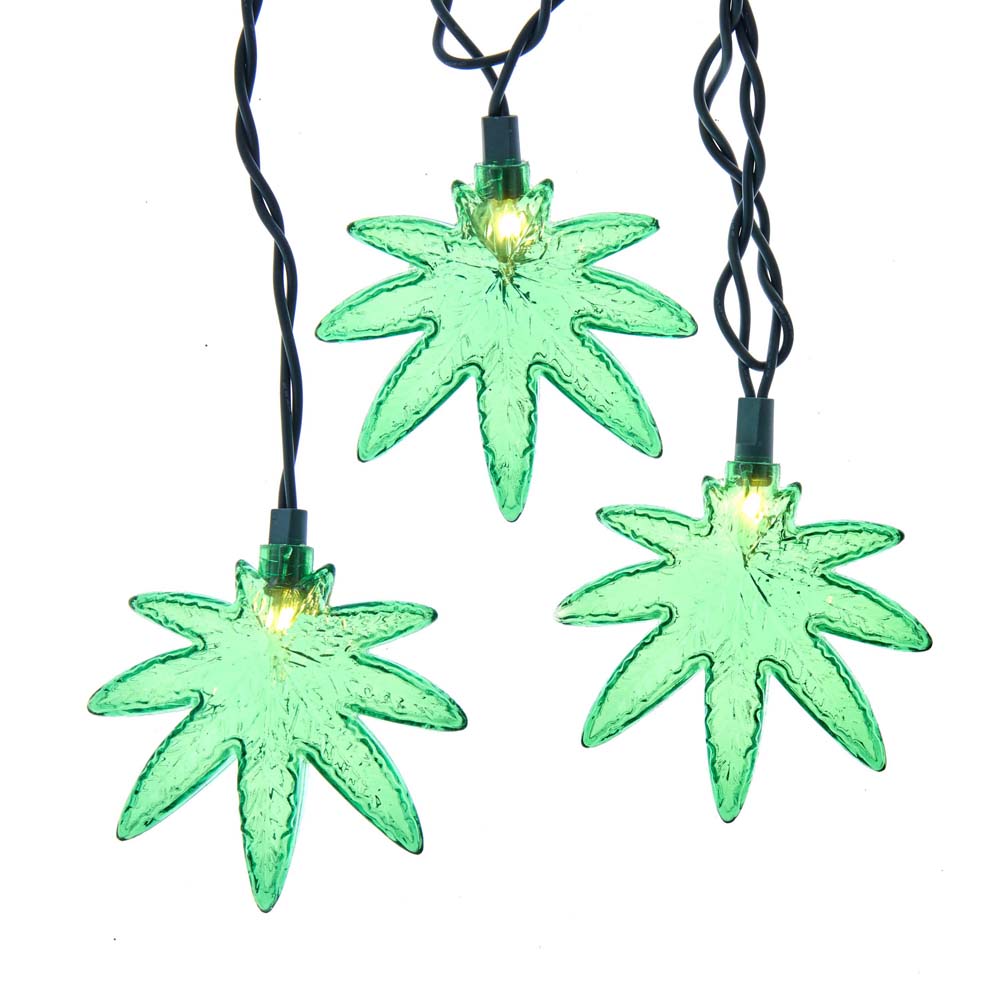 UL 10-Light Leafy Light Set