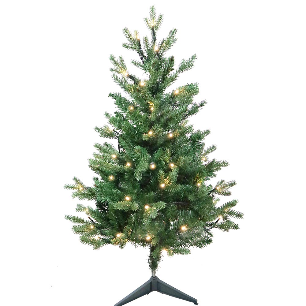 3 ft. Warm White LED Jackson Pine Tree
