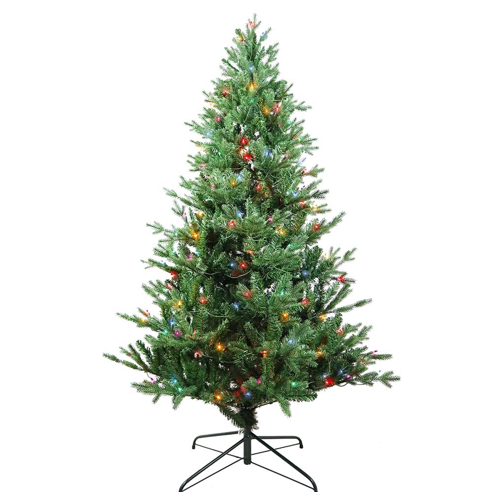 Kurt Adler TR60600PLM 6 ft. Pre-Lit Multi Color Incandescent Jackson Pine Tree