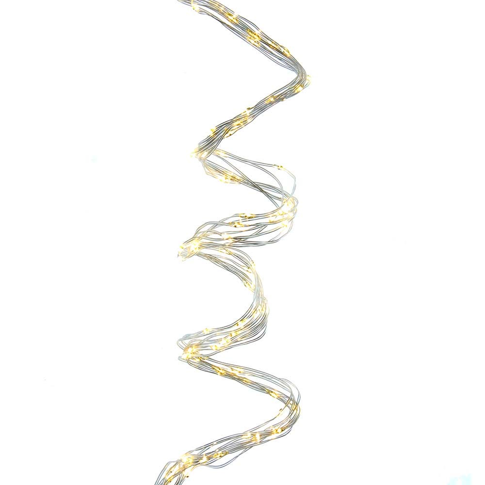 Kurt Adler AD1030WW 9.8 ft. 240-Light LED Cascade Light Set, Warm White